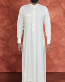 Saudi Thobe - Shirt Collar & Cuff Sleeves