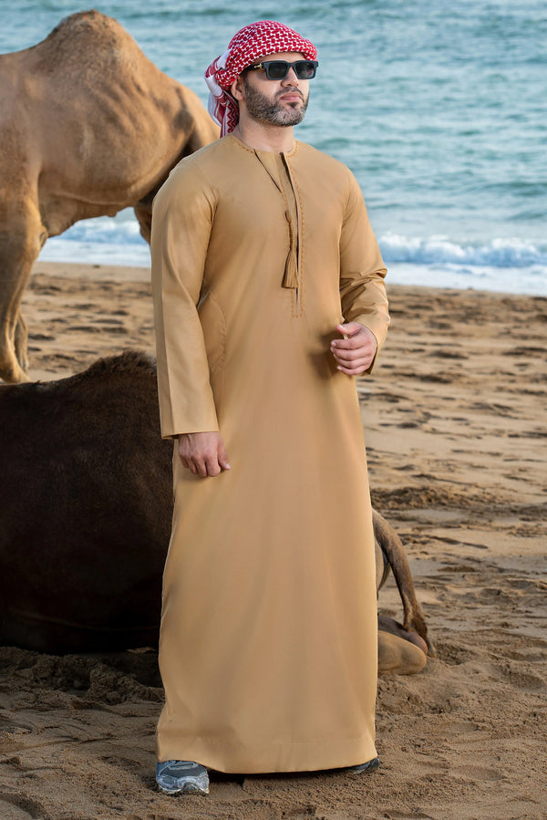 Camel Fawn Omani Kandura